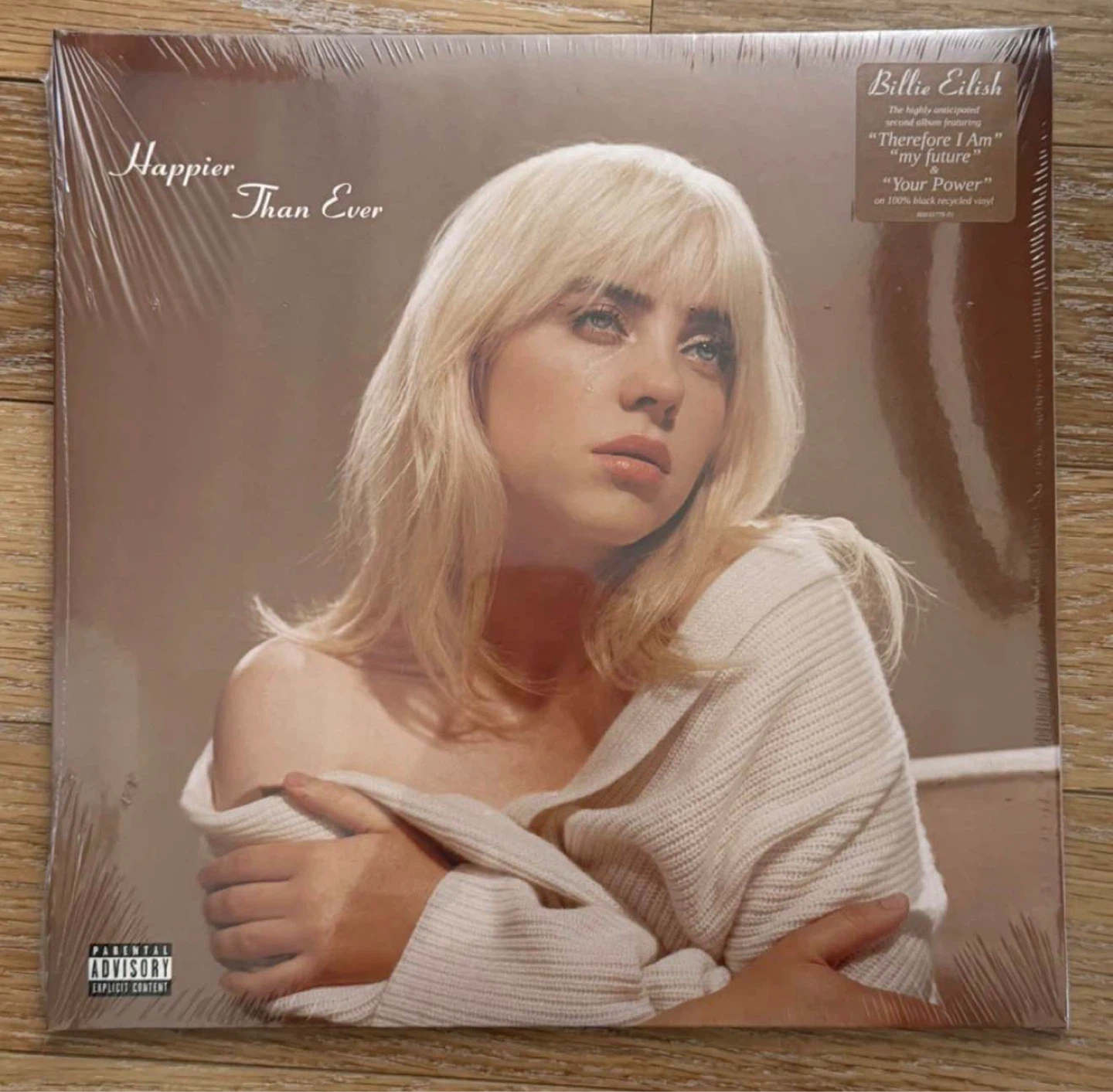 Billie Eilish Happier Than Ever Vinyl Record