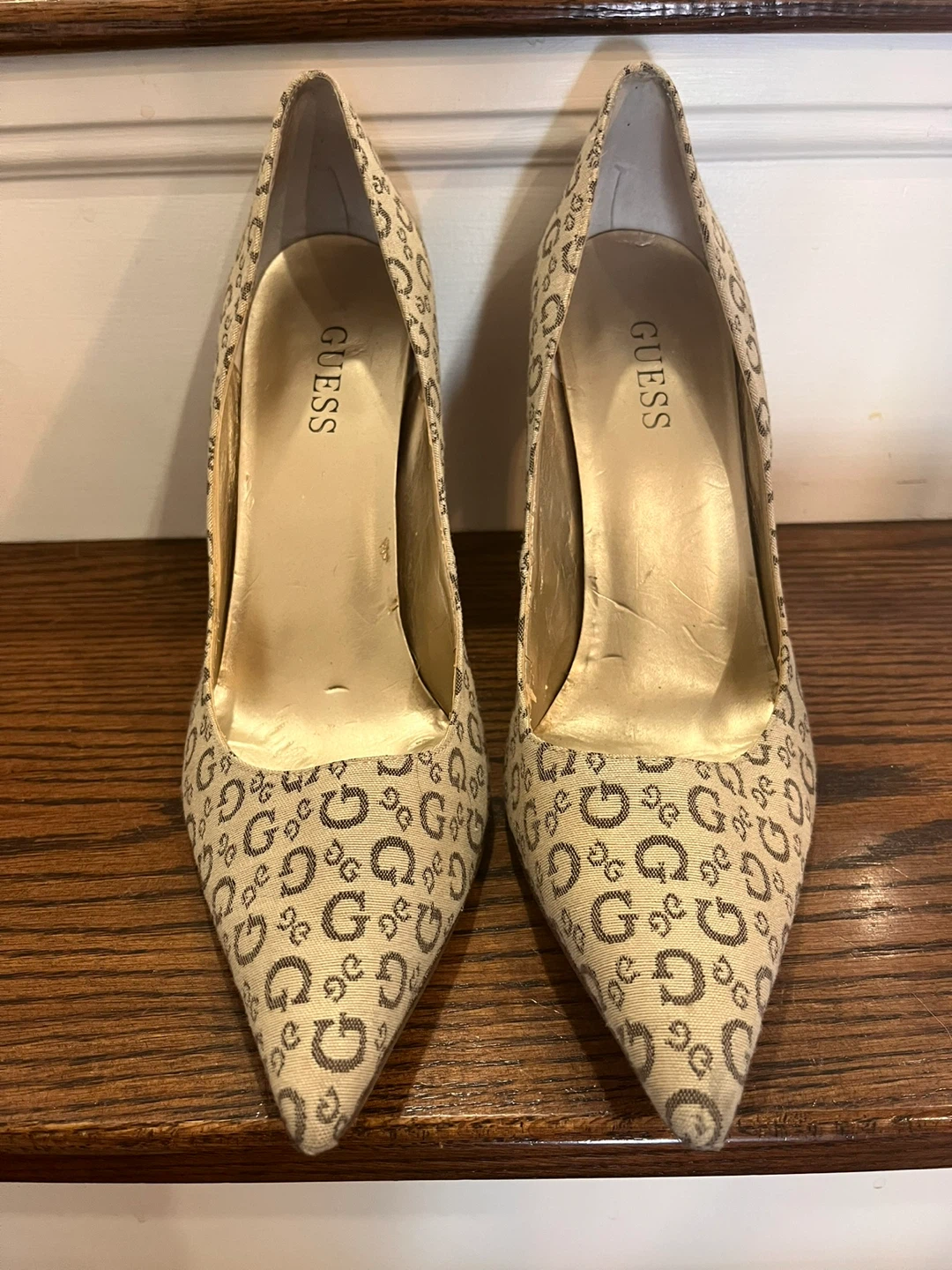 Guess Women's Canvas Heels