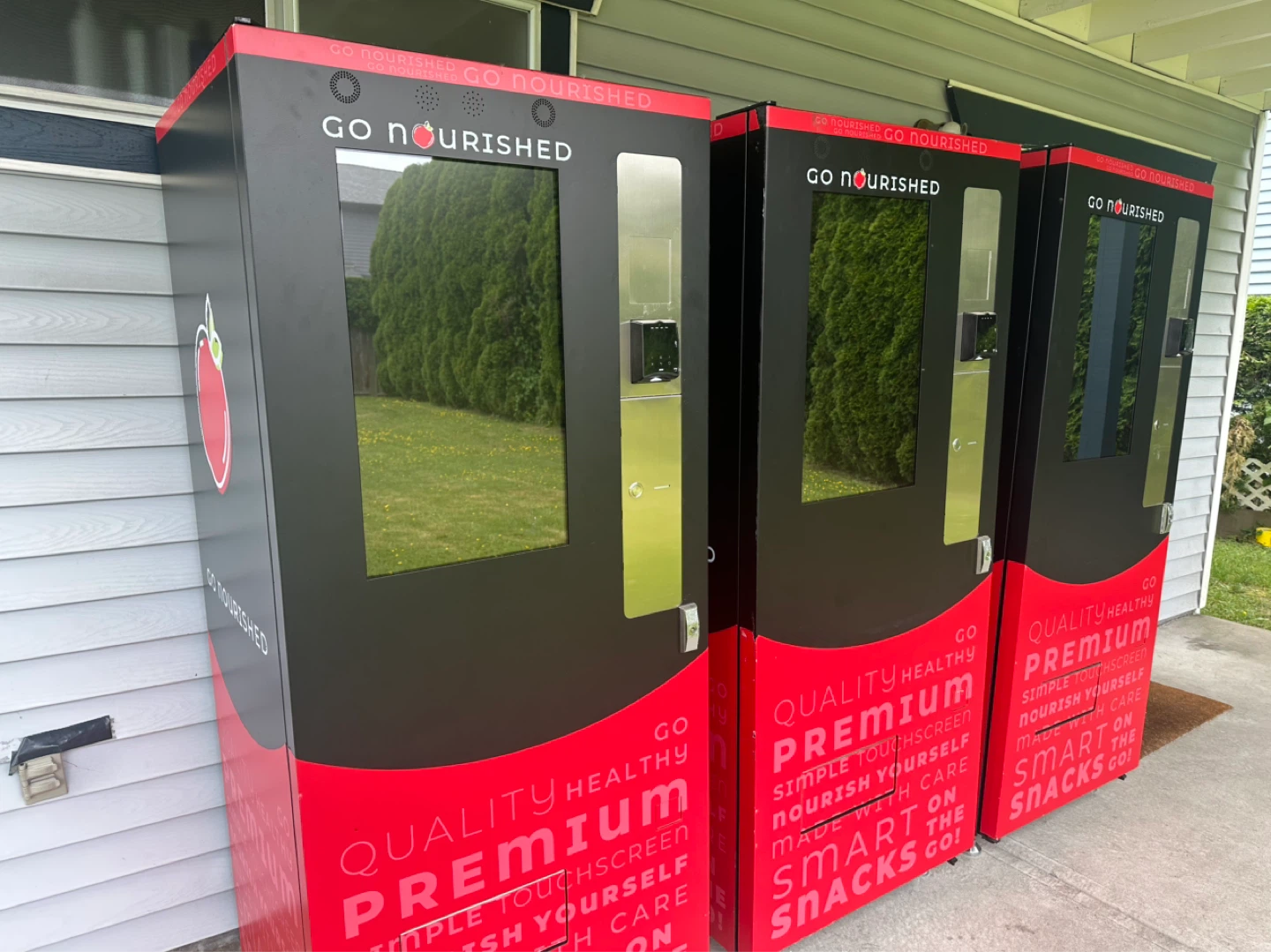 ⚽️3x Go Nourished Smart Vending Machines — $5,000 Each