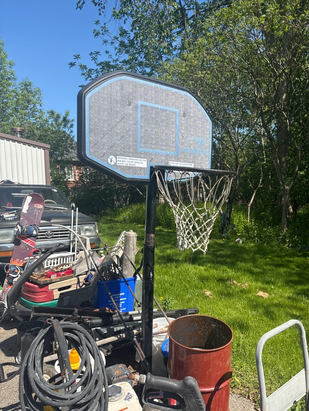 Basketball Net and Hoop