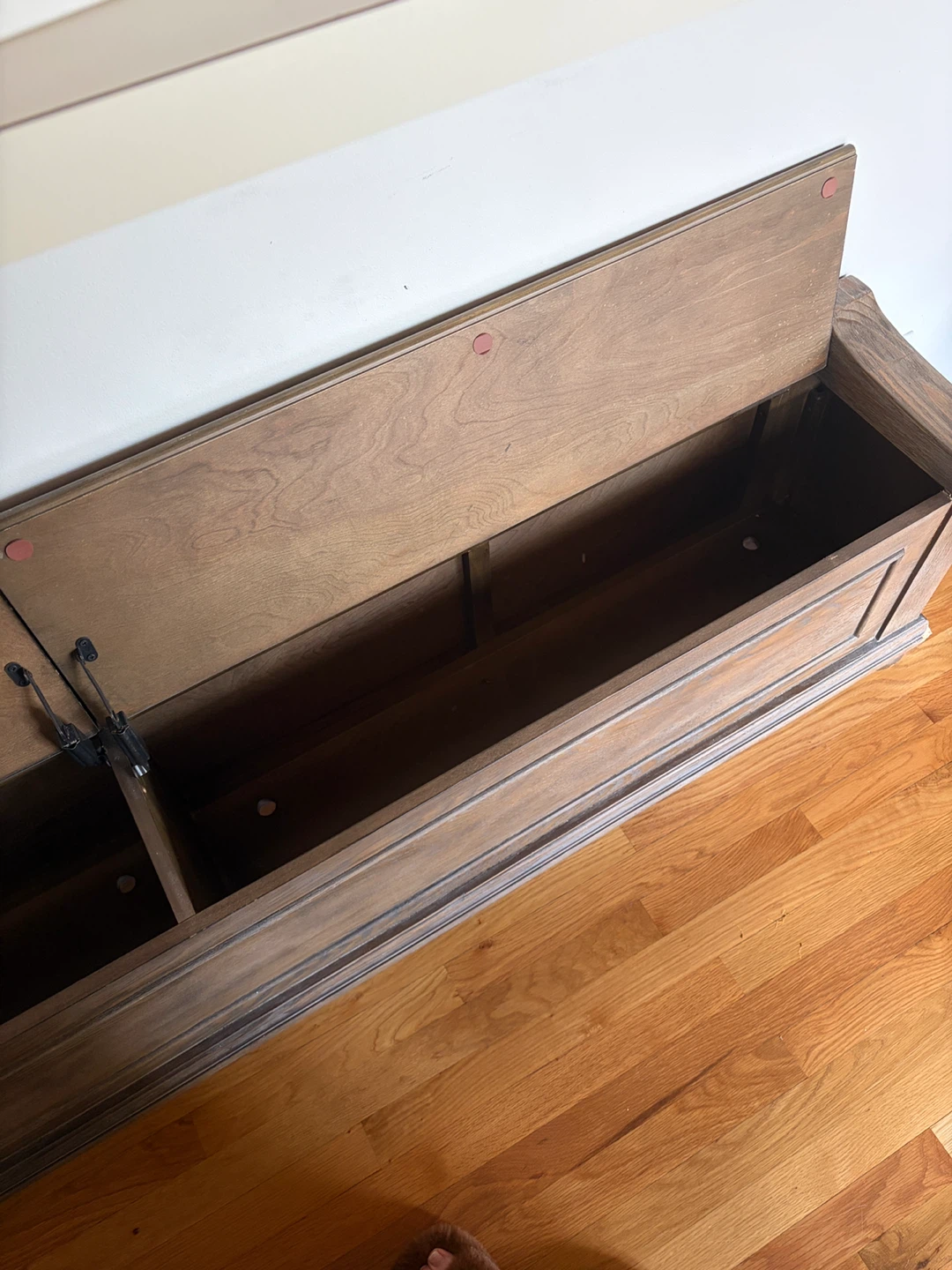 Wooden Storage Bench - photo 3