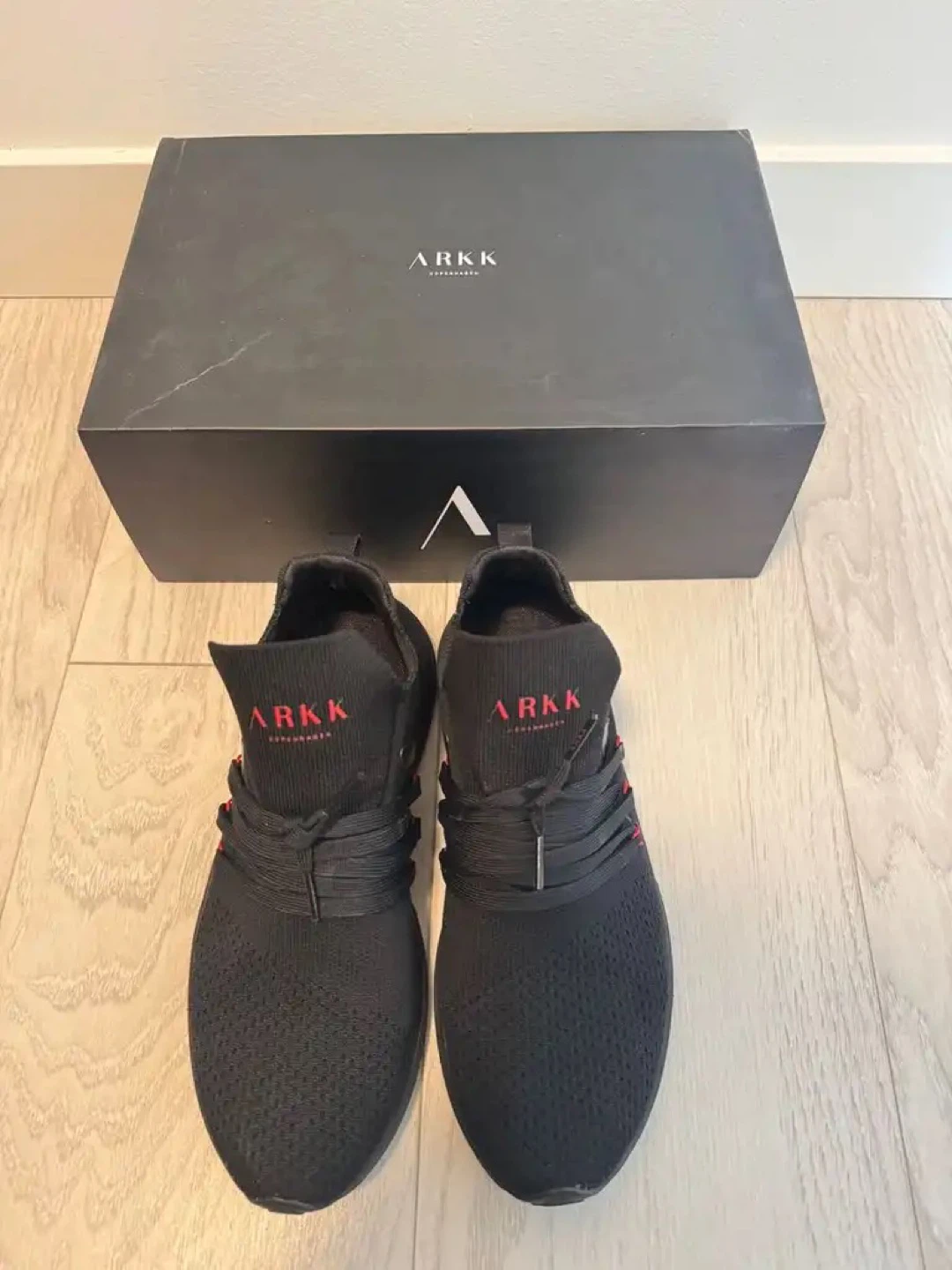 ARKK Copenhagen Seron Black Sneakers