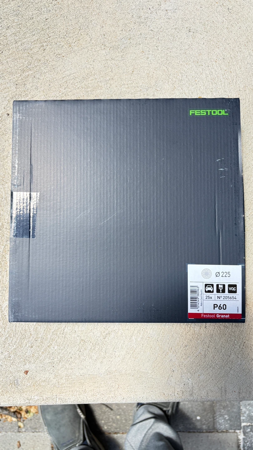 Festool Granat Sanding Discs P60 Ø 225mm (25 Pack) - photo 2