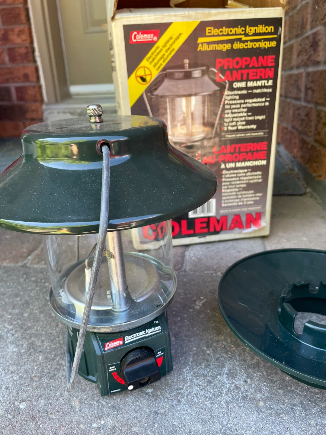 Coleman Propane Lantern Electronic Ignition