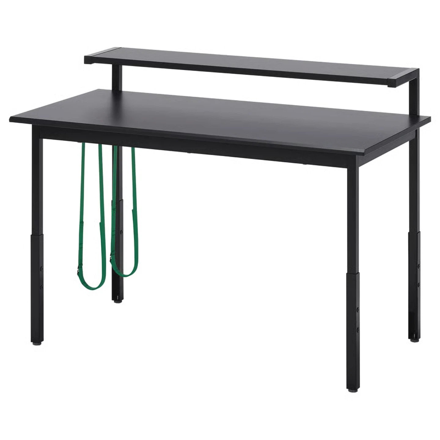 Adjustable Desk with Shelf - IKEA UTVISNING Gaming Desk - photo 2