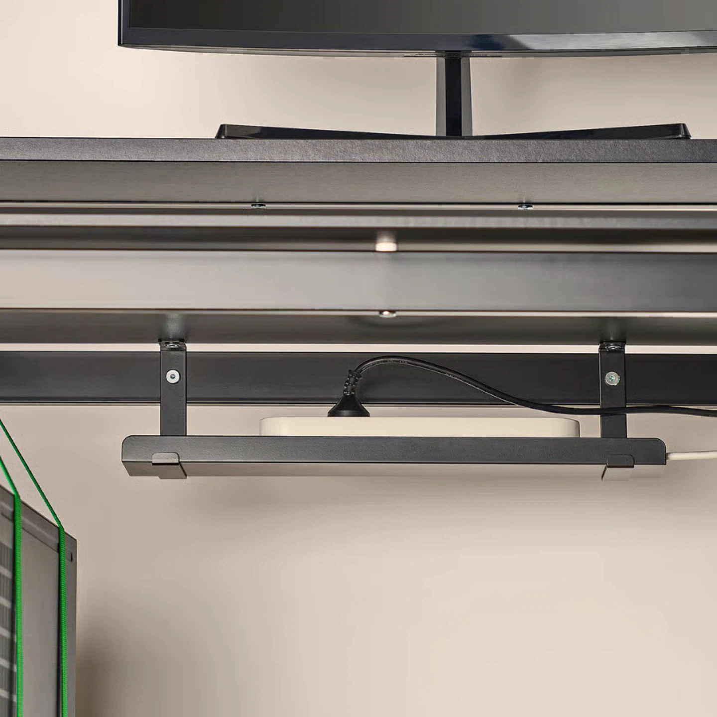 Adjustable Desk with Shelf - IKEA UTVISNING Gaming Desk - photo 3
