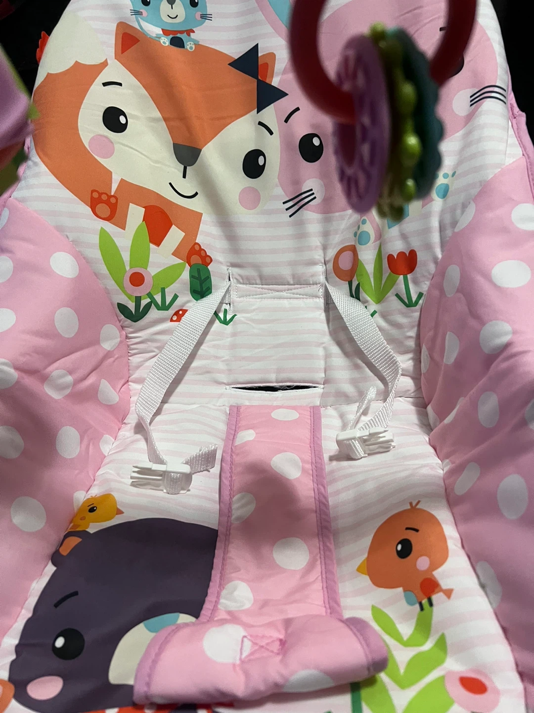 Fisher-Price Infant to Toddler Rocker Pink Animals - photo 2