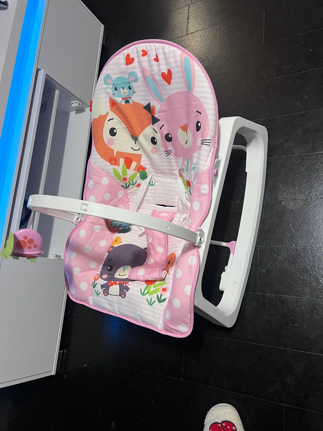Fisher-Price Infant to Toddler Rocker Pink Animals - photo 4