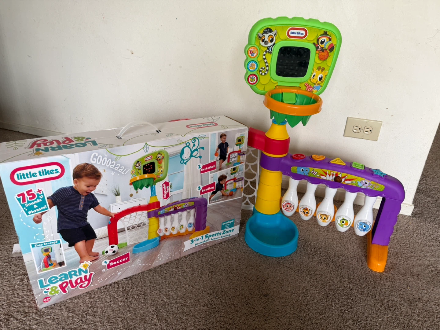 Little Tikes Learn & Play 3-in-1 Sports Zone