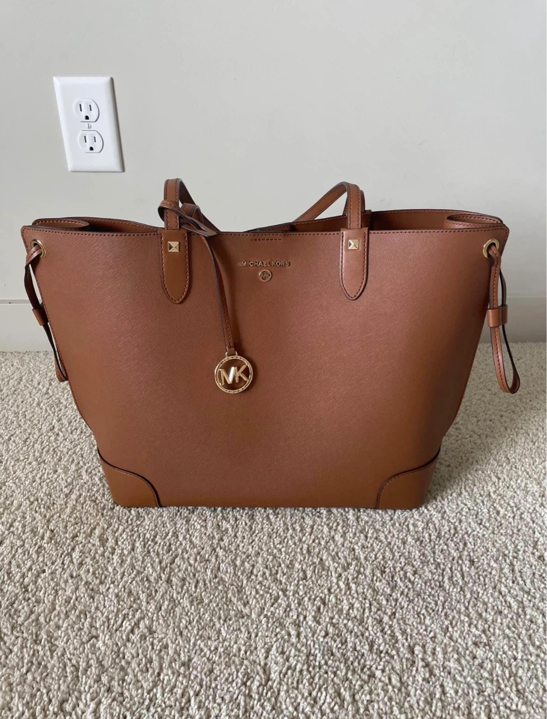 MK Edith Large Leather Tote Bag