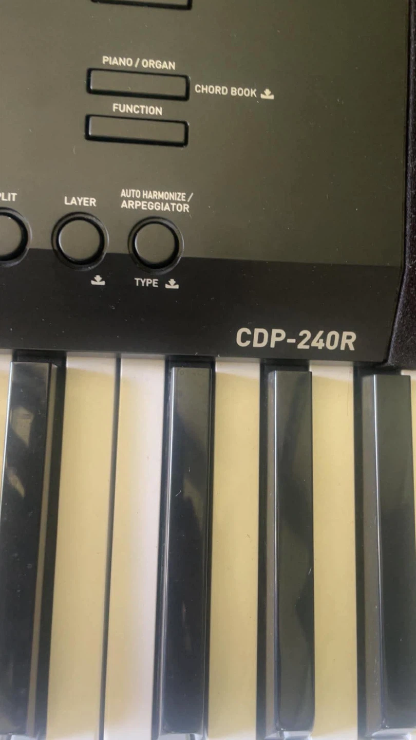 Casio CDP-240R Digital Piano with chair - photo 3