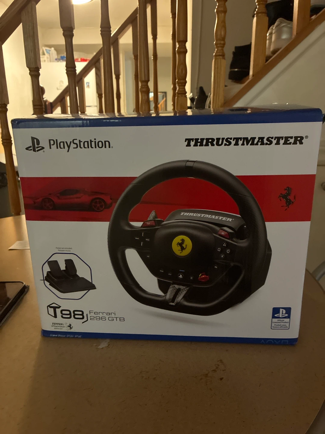 Thrustmaster Ferrari 296 GTB Racing Wheel for PlayStation