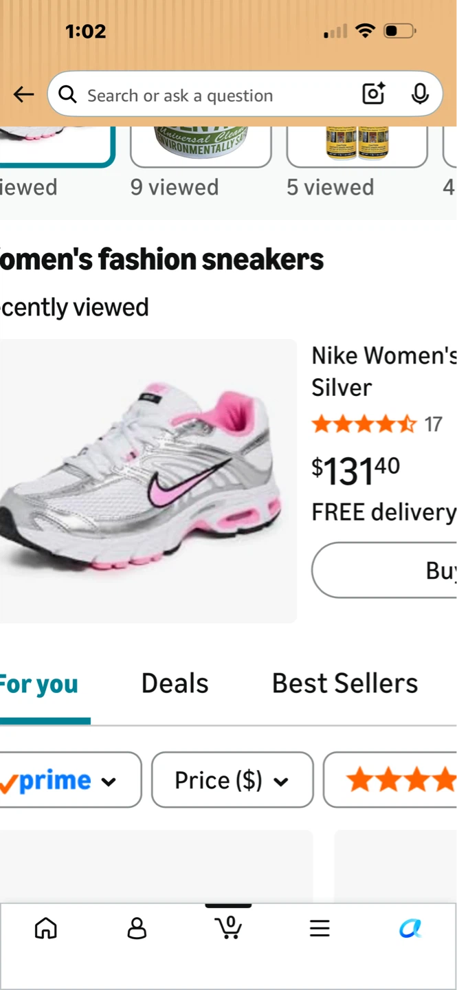Nike Moto 2K Women's Running Shoes White/Pink/Silver