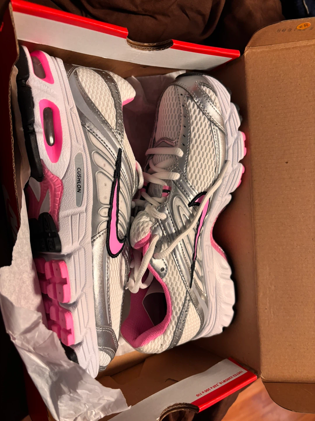 Nike Moto 2K Women's Running Shoes White/Pink/Silver - photo 2