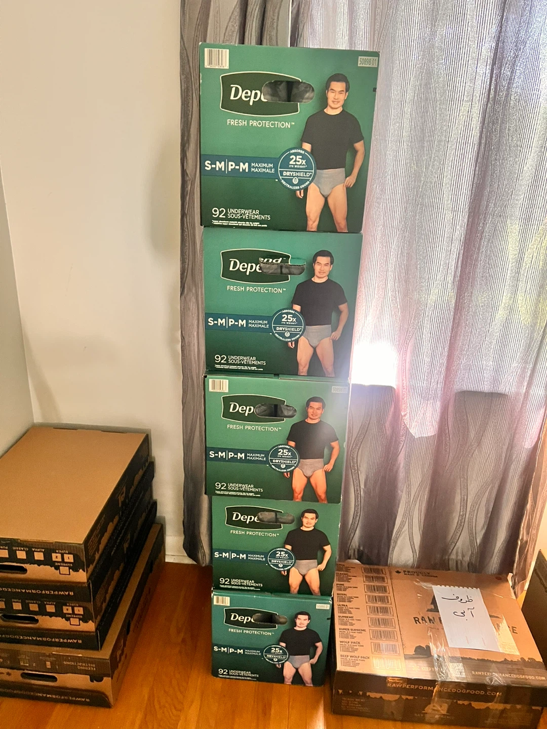 Depend Fresh Protection Underwear S-M-P-M (92 count)