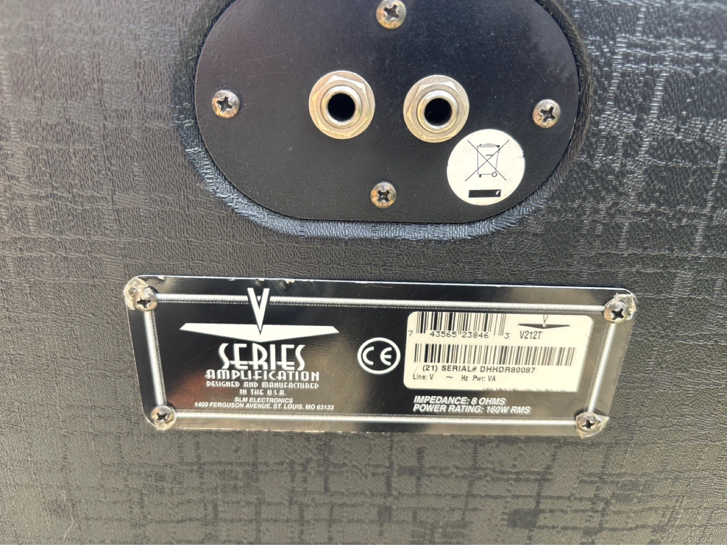 V Series Amplification Guitar Speaker Cabinet - photo 3