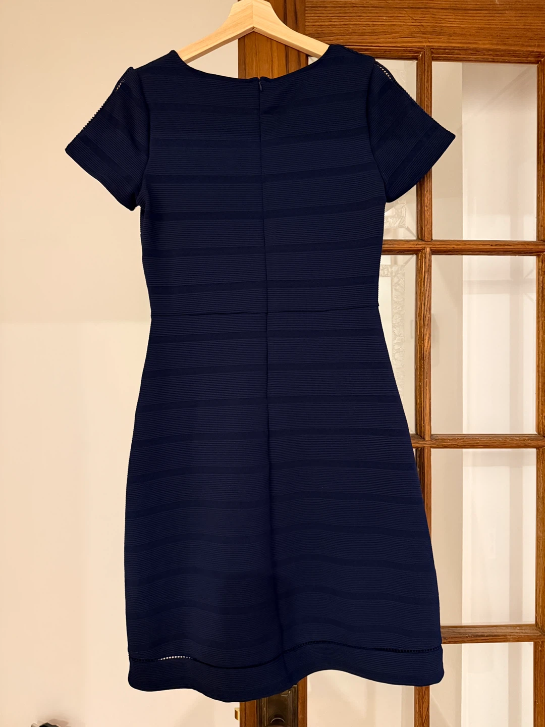 Reitmans Navy Textured Dress - S - photo 3