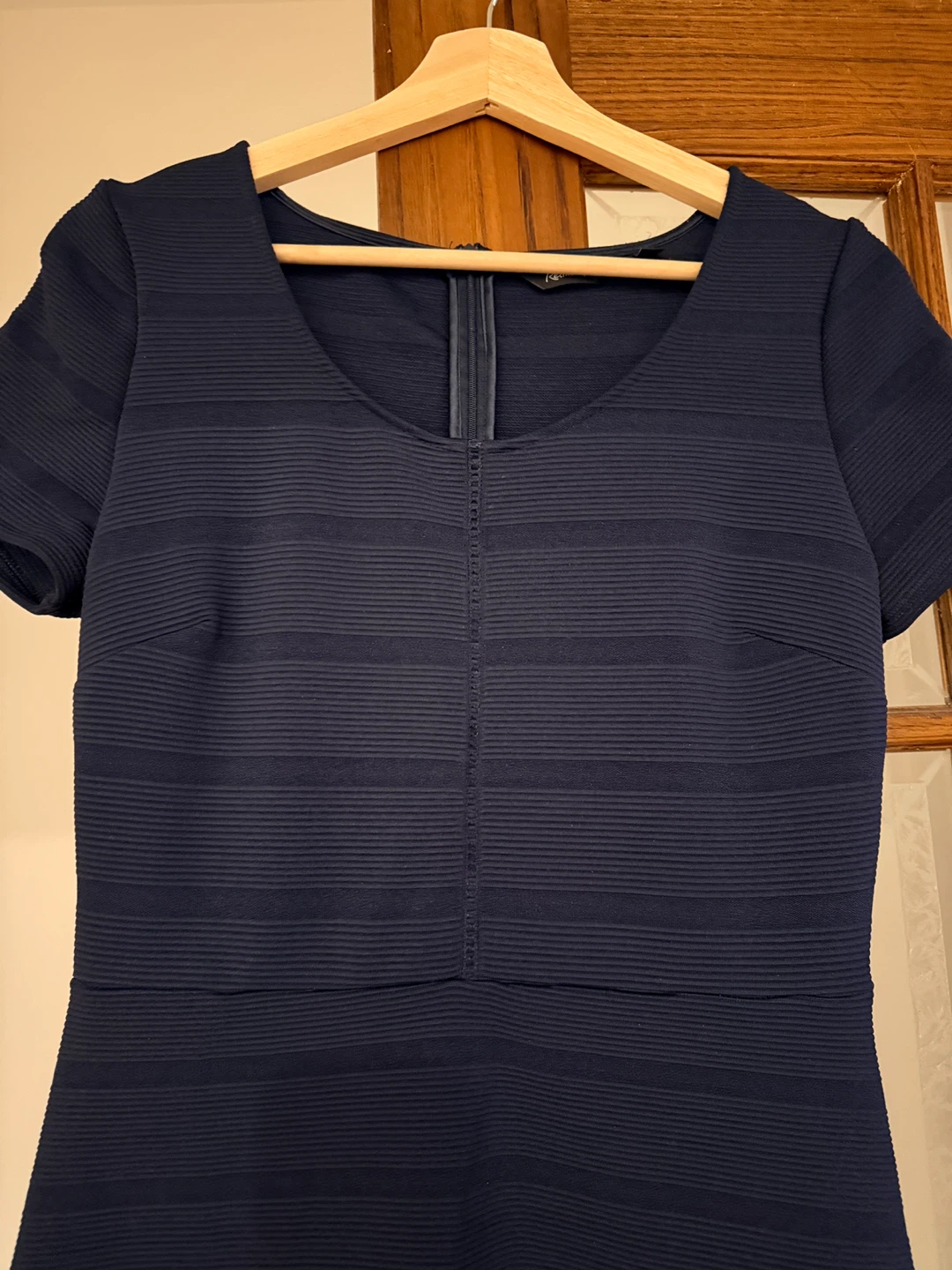 Reitmans Navy Textured Dress - S - photo 2