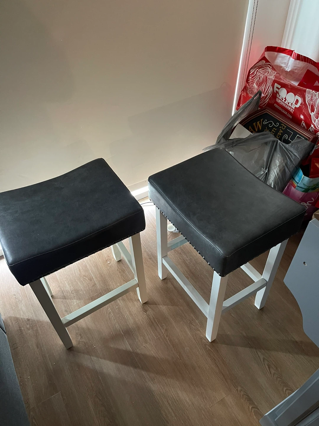Set of 2 Counter Stools - photo 2