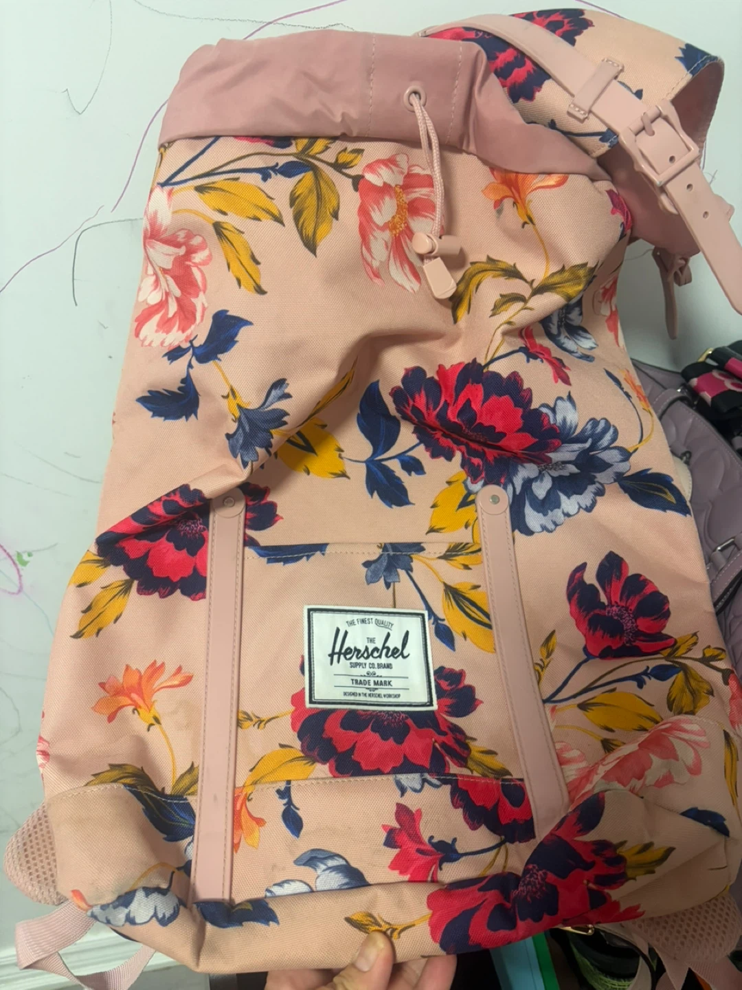 Herschel Supply Co. Floral Backpack