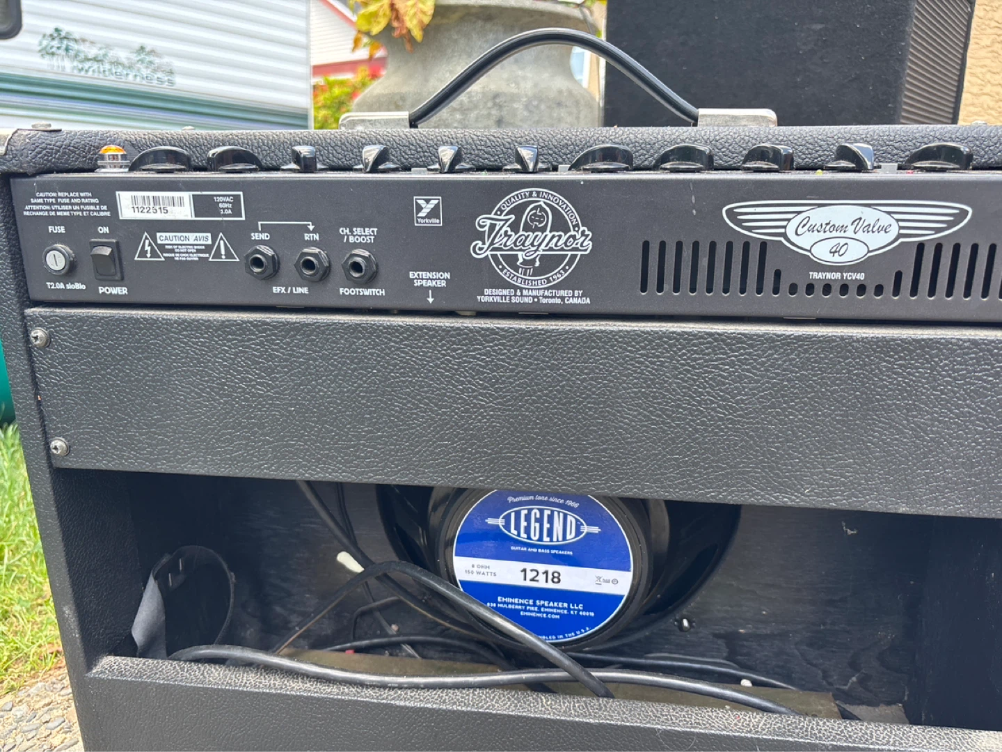 Traynor Custom Valve 40 Guitar Amplifier - photo 3