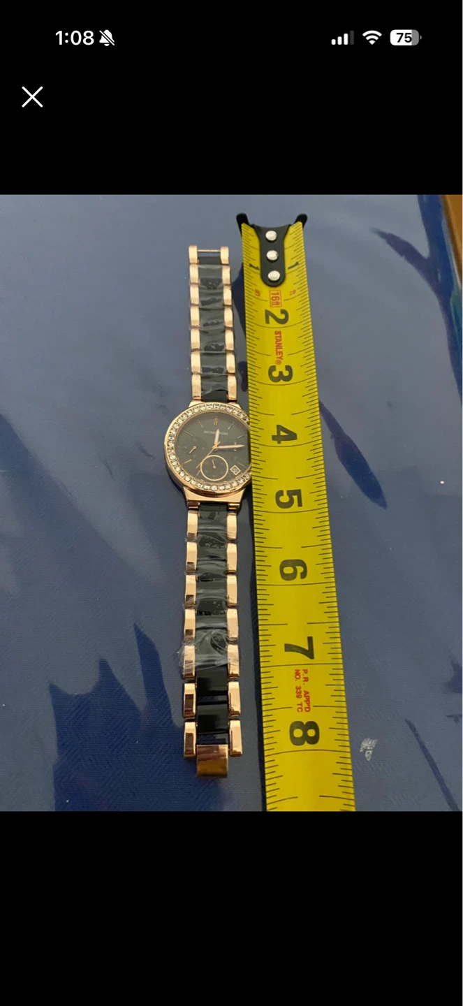 Michael Kors Ladies Watch - Rose Gold & Black - photo 4