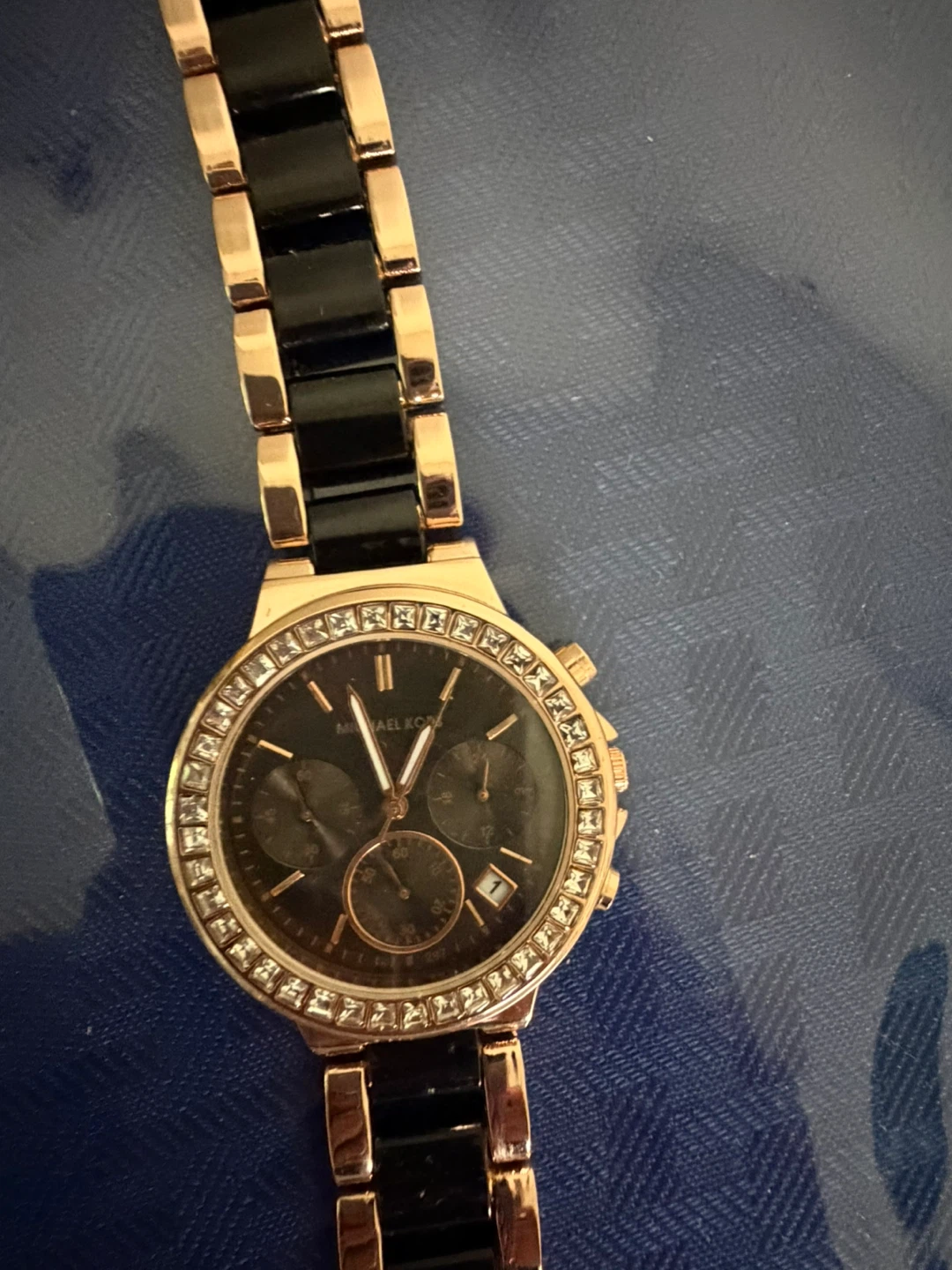 Michael Kors Ladies Watch - Rose Gold & Black