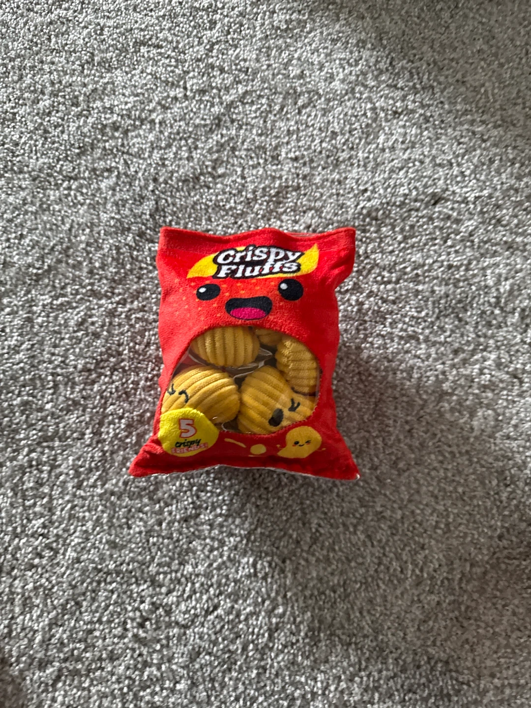 Crispy Fluffs Plush Toy Bag