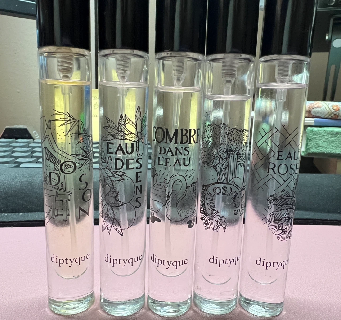 Diptyque EDTs 7.5ml x 5