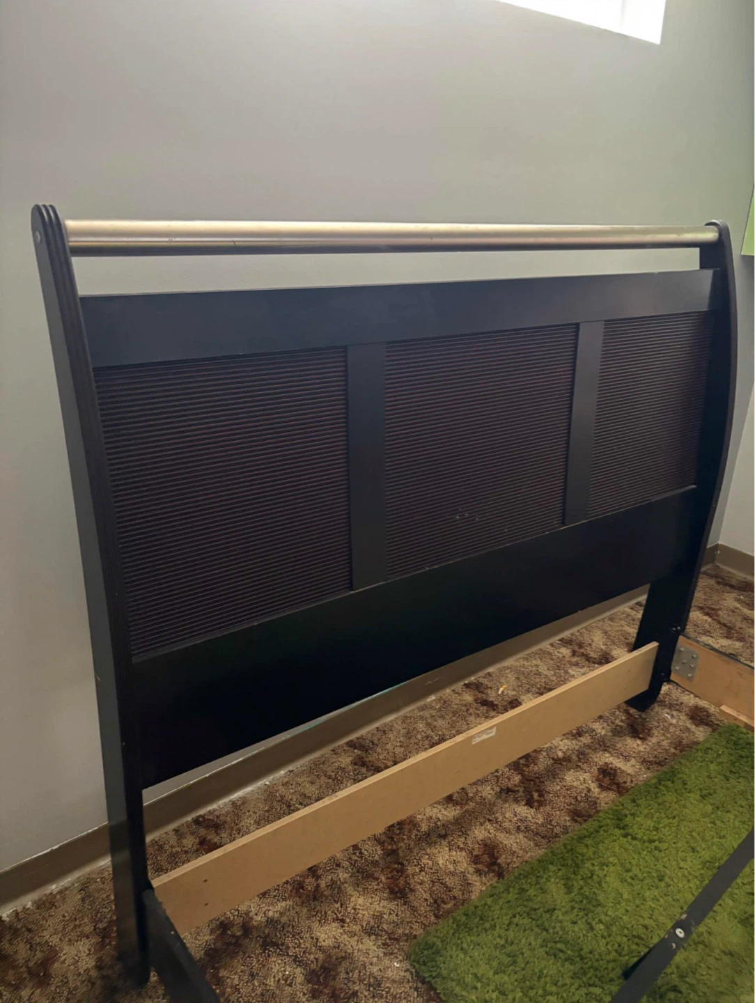 Brown Bed Frame with Mattress – Comfortable & Sturdy - photo 2