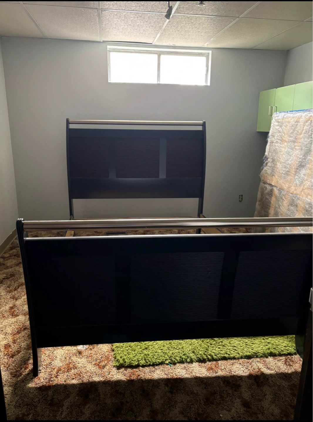 Brown Bed Frame with Mattress – Comfortable & Sturdy - photo 3