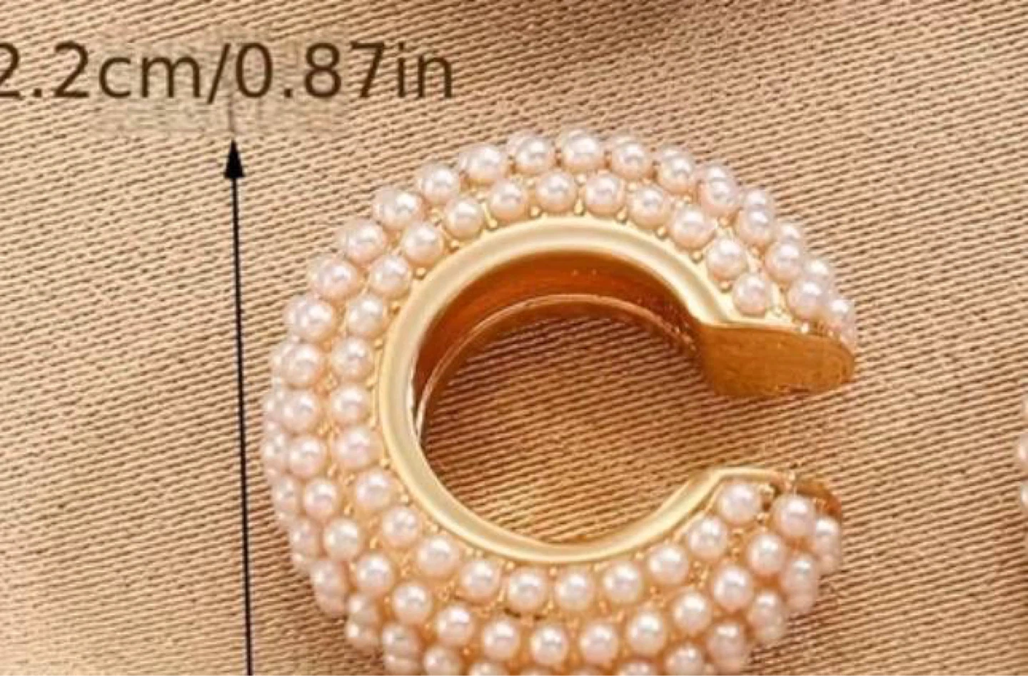 Pearl Ear Cuff – No Piercing Needed - photo 3