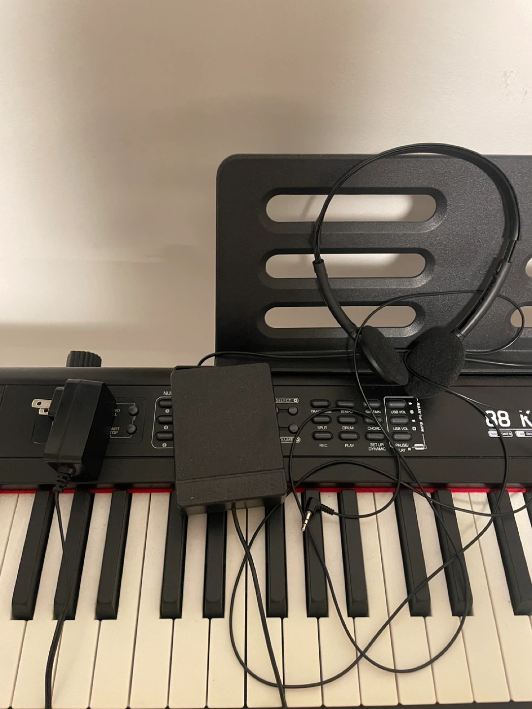 FESLEY 88 Keys Digital Piano with Stand and Headphones - photo 2