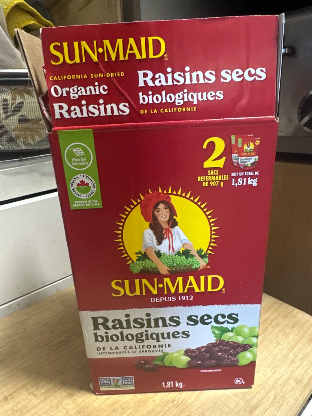 Sun-Maid Organic Raisins - photo 4