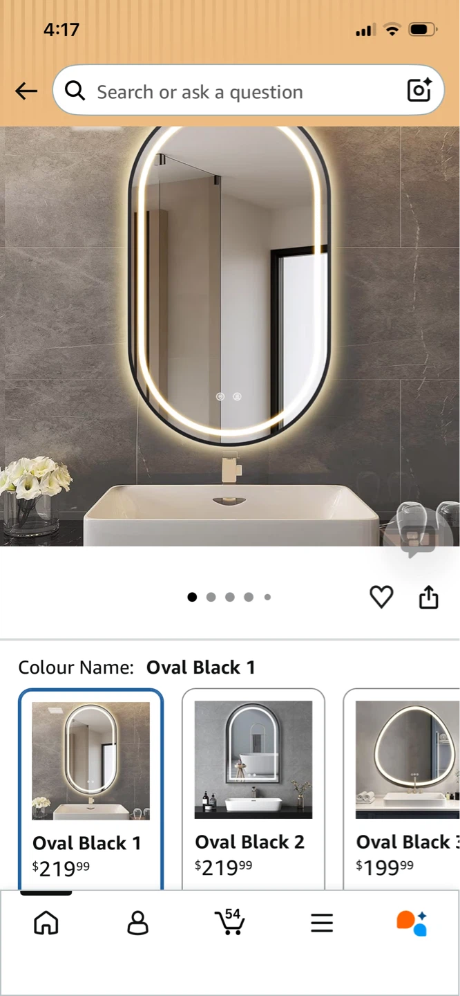 Oval LED Vanity Mirror with Explosion-Proof Glass - photo 2