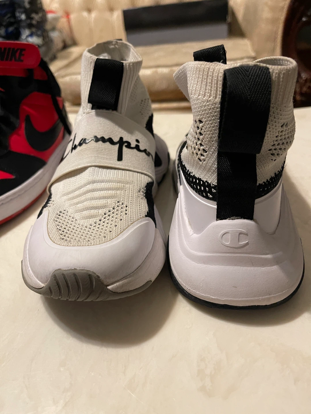 Champion White Knit Shoes - photo 3
