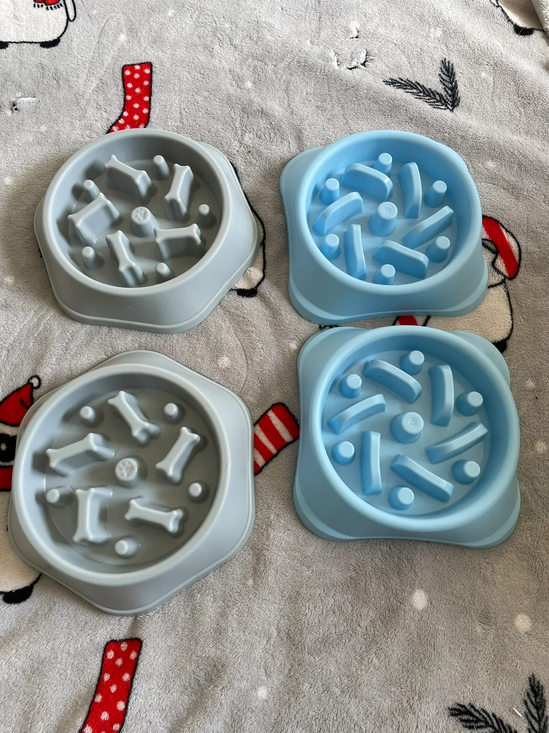 Slow Feeder Dog Bowls Lot