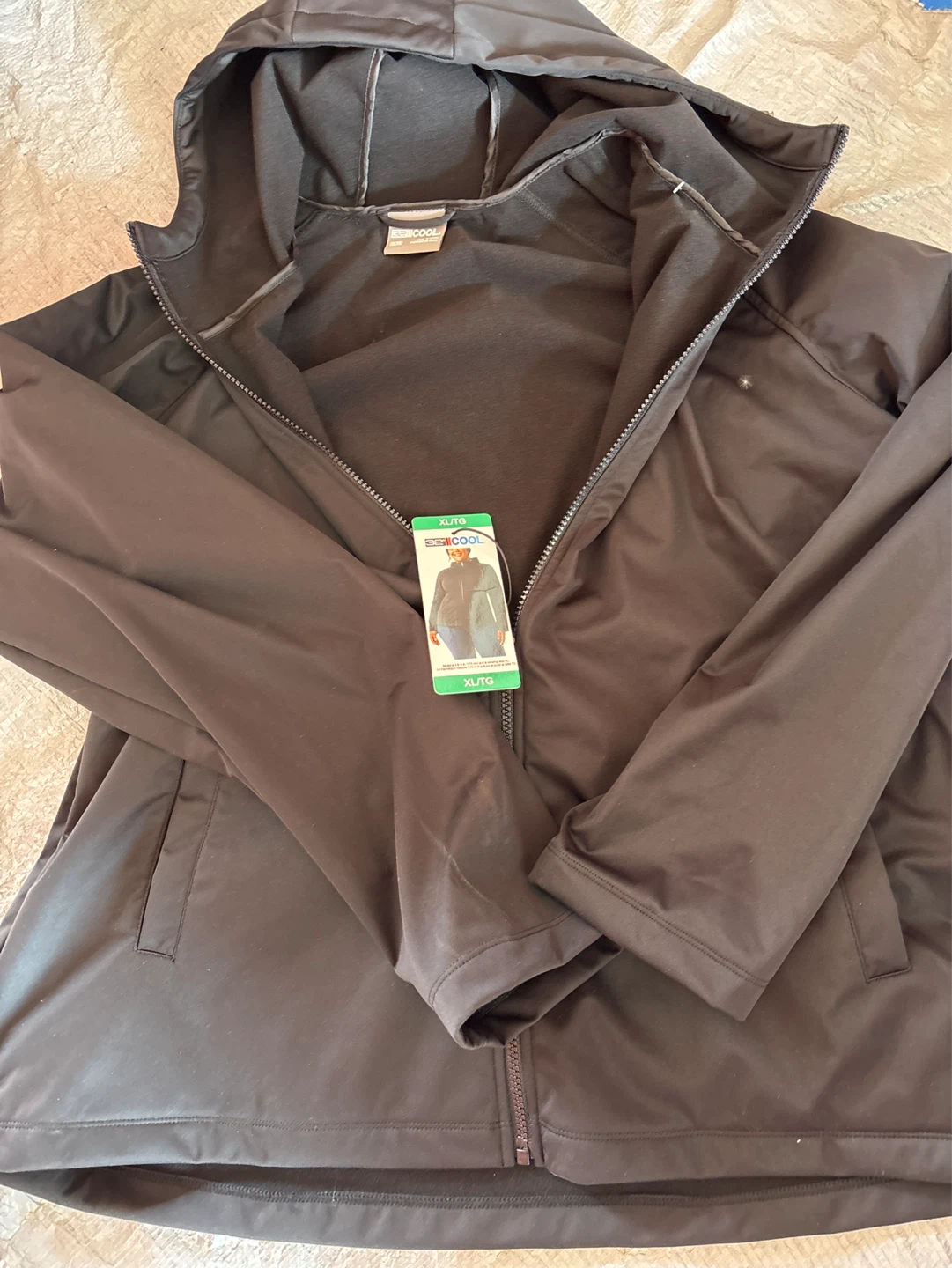 Ladies 32 Degrees Cool Full Zip Hooded Jacket XL