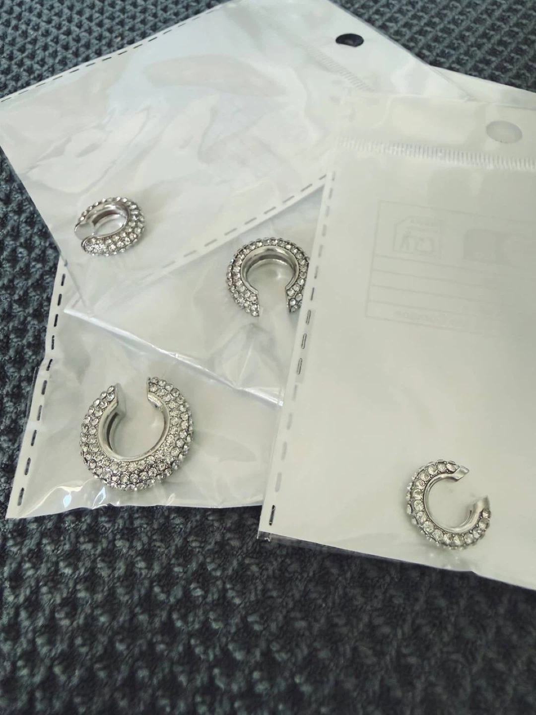 Crystal Ear Cuff Set – 4 Pcs - photo 5