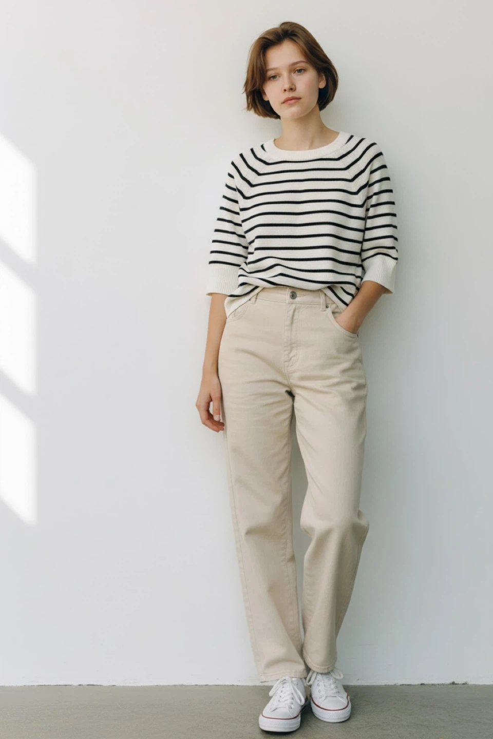 French Connection Striped Sweater - Size S