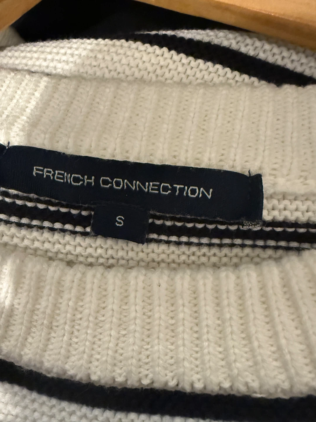 French Connection Striped Sweater - Size S - photo 3