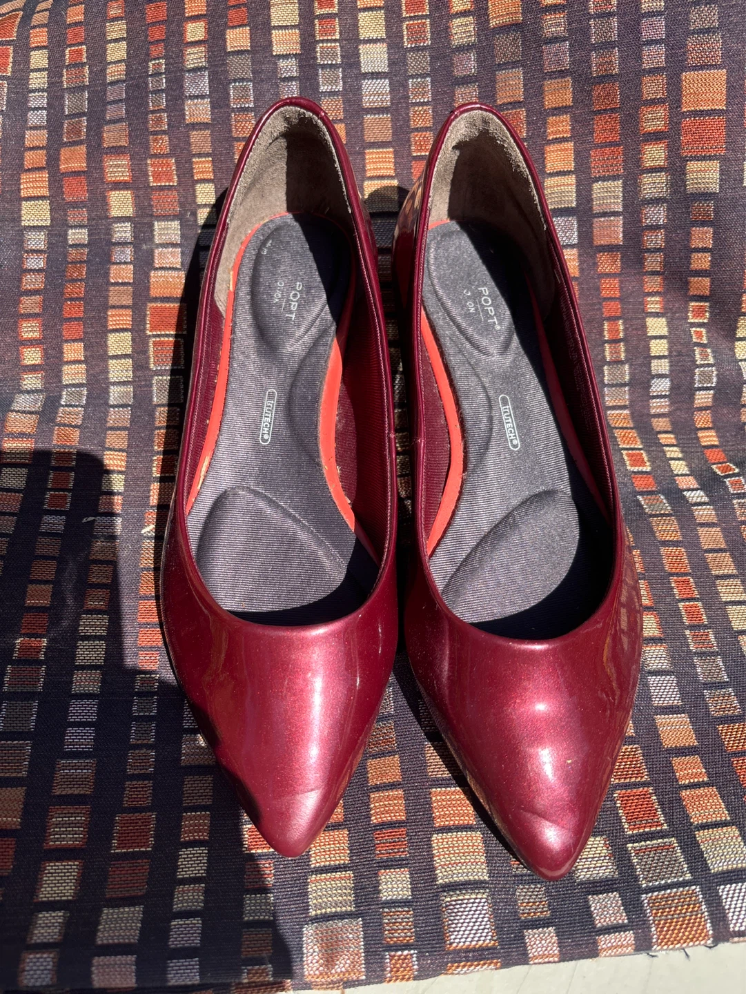 Rockport Pôrt Shoes - Red - Size 7
