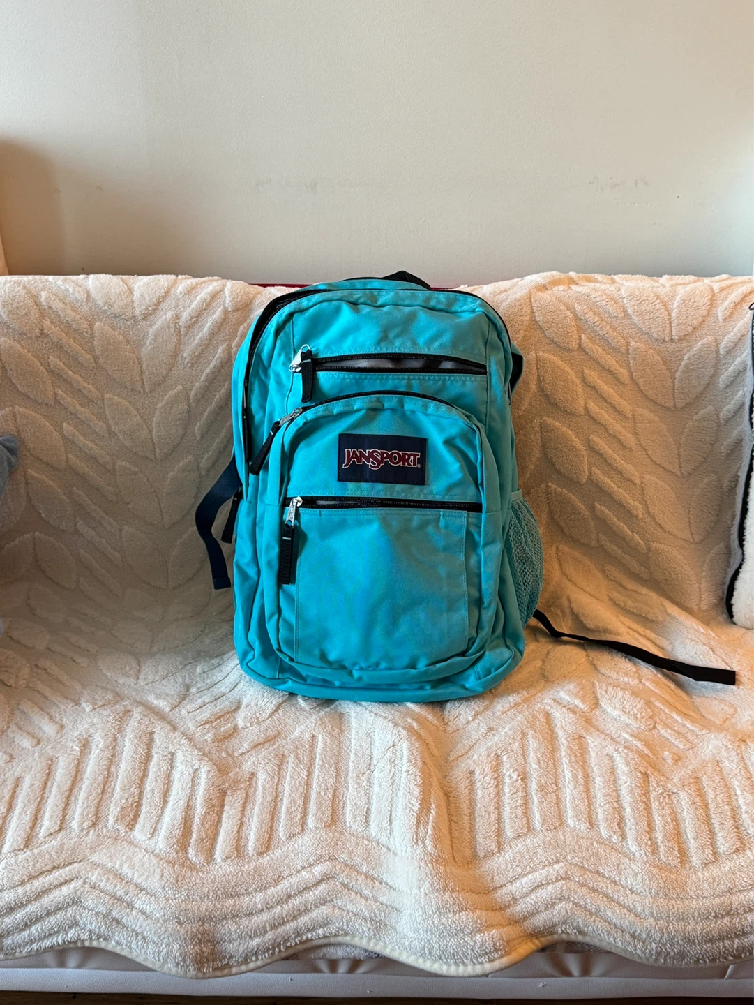 Teal Jansport Backpack
