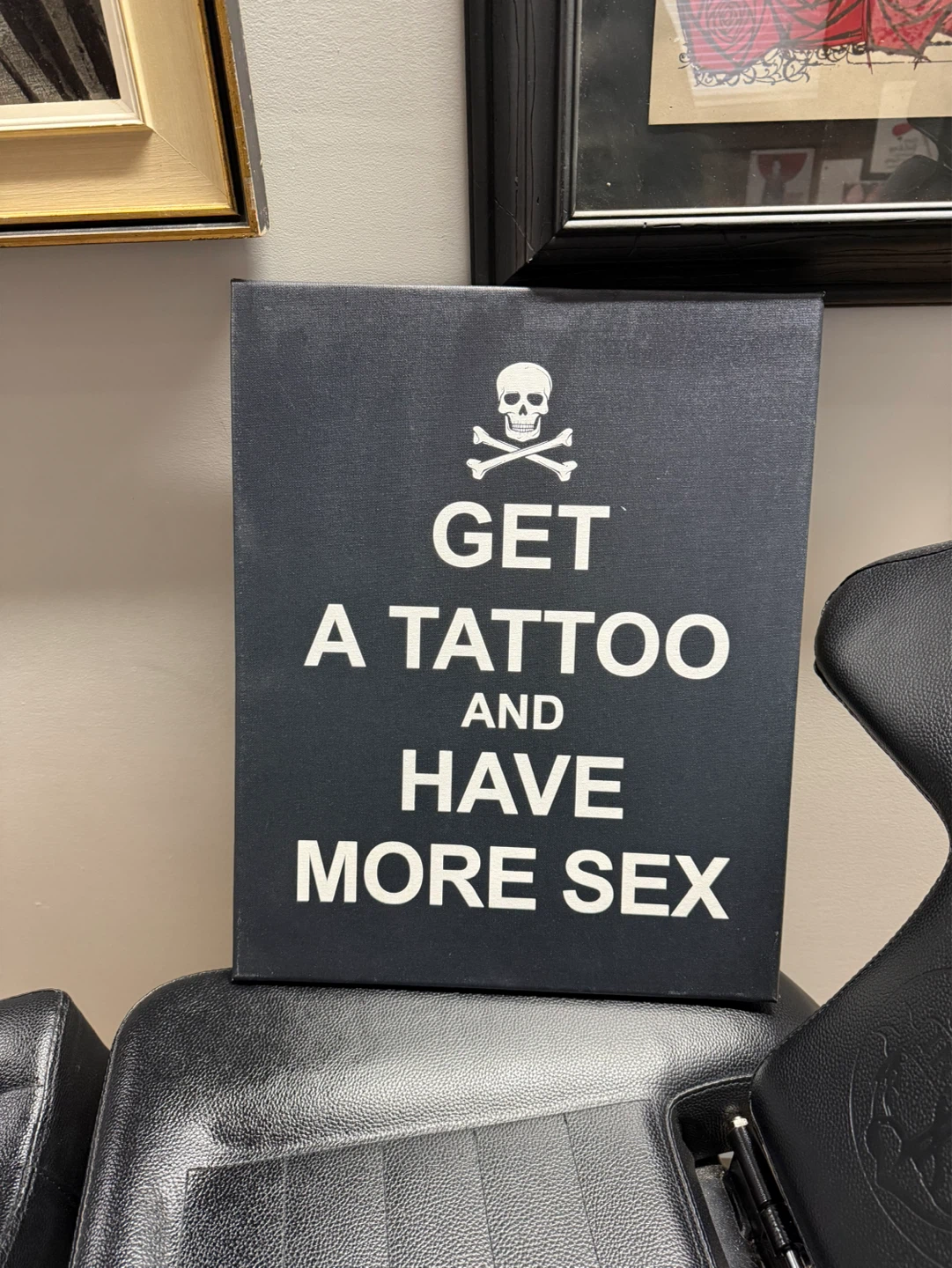 Keep Calm Get A Tattoo Wall Art