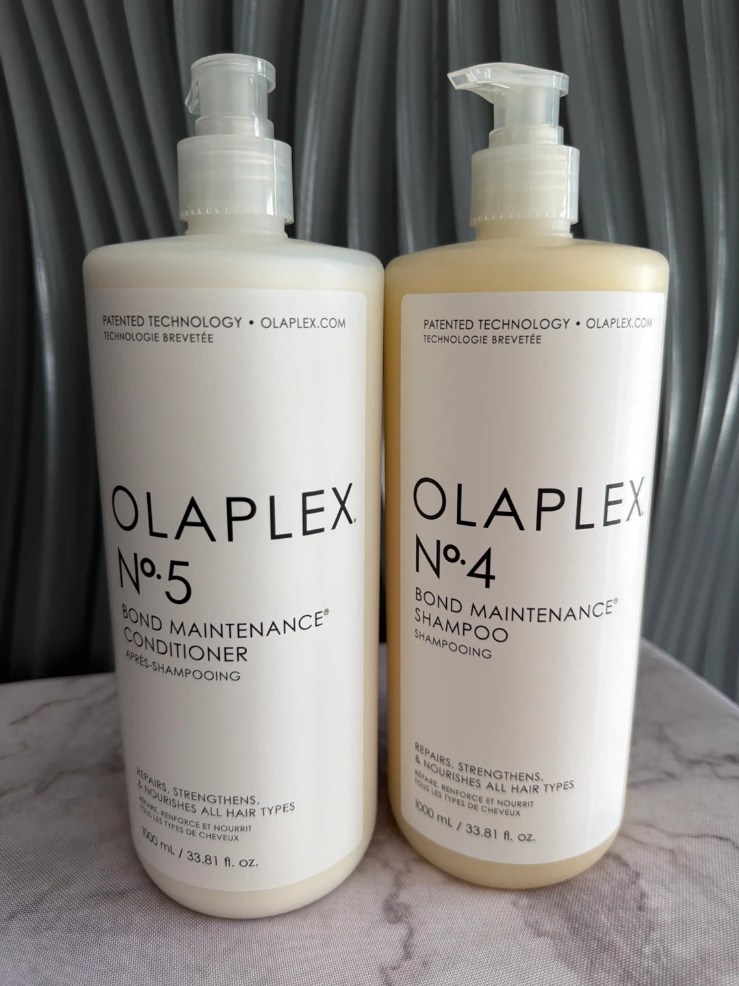 Olaplex No. 4 & No. 5 Bond Maintenance Shampoo & Conditioner Set