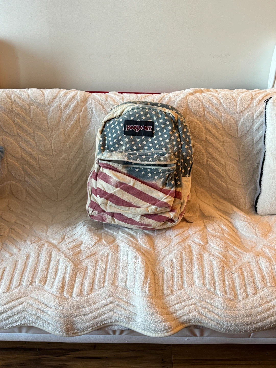 Jansport Backpack - American Flag Design