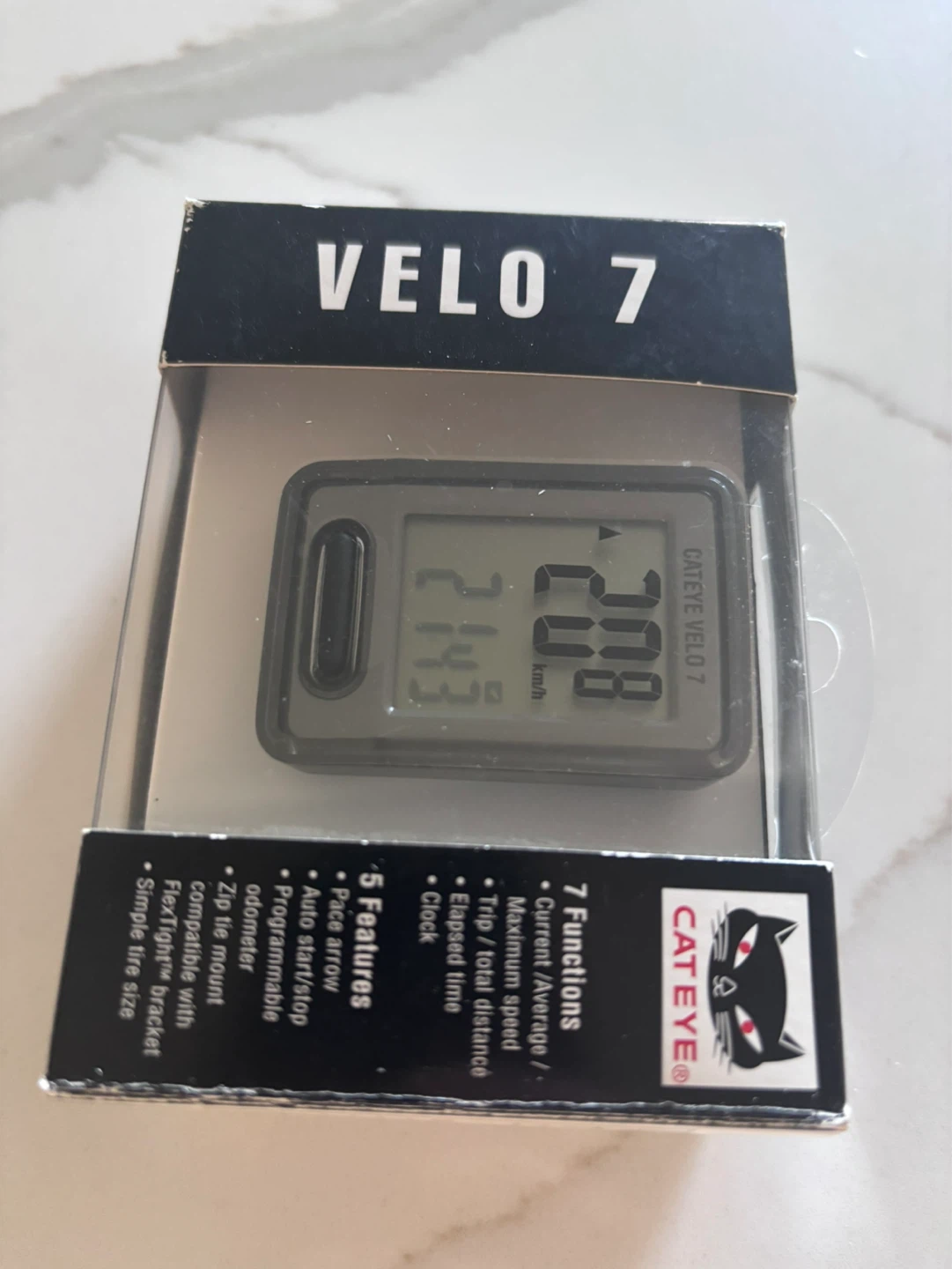 Cateye Velo 7 Bike Computer - photo 3