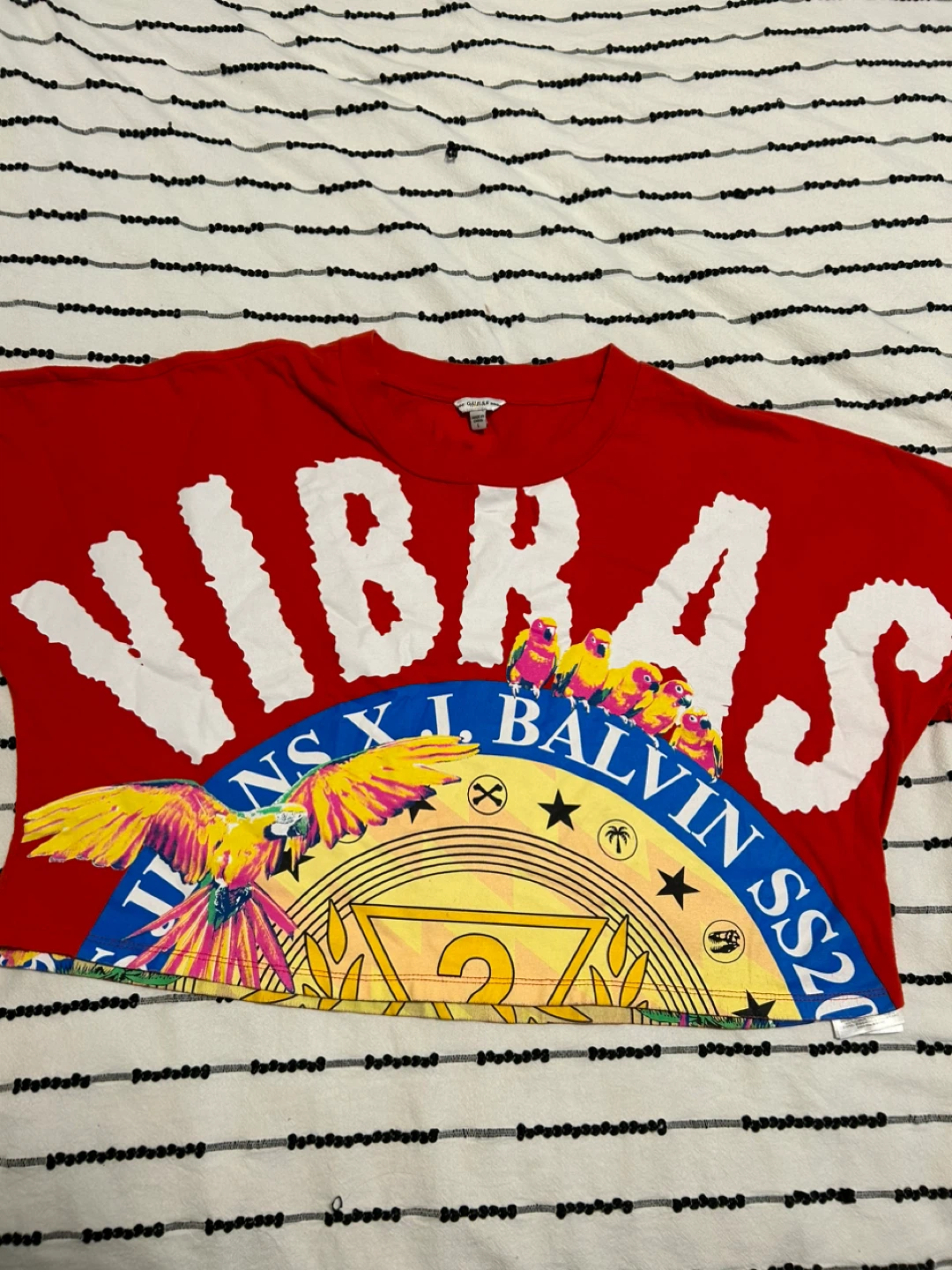 Guess x J. Balvin Vibes Crop Top