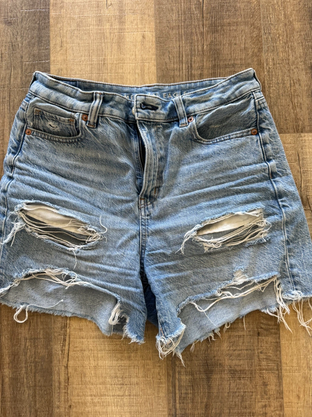 American Eagle Denim Shorts Size 4
