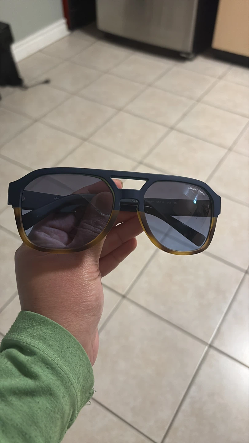 Armani Exchange Dual Tone Sunglasses
